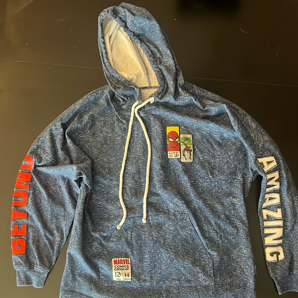 Spider-Man 60th Anniversary Pullover Hoodie by Spirit Jersey , size L